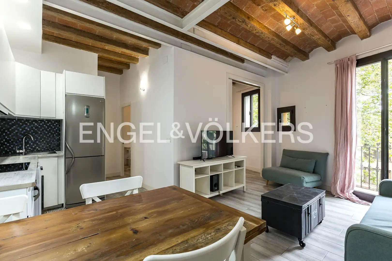 Sala de estar de Piso en venta en Barcelona con Aire acondicionado y Calefacción