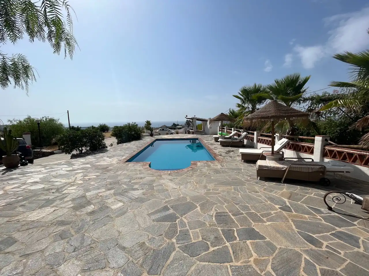 Terrace of Country homes for sale in Vélez-Málaga  with Air Conditioner, Heating and Private garden