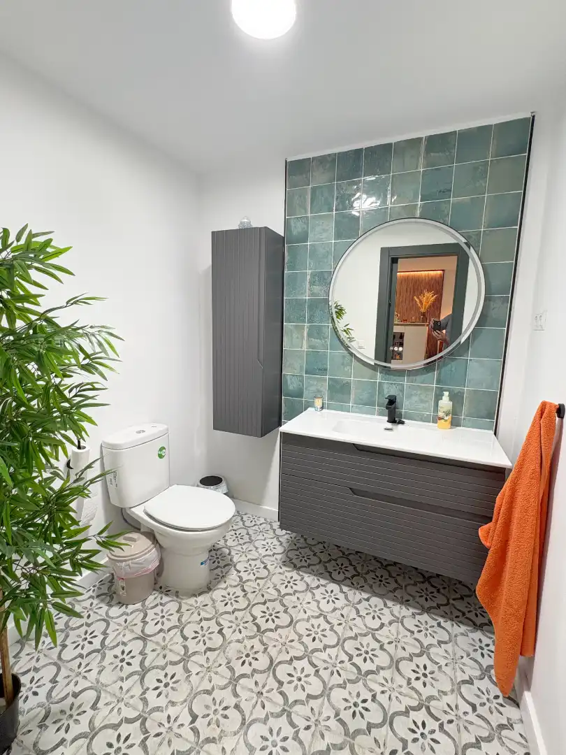 Badezimmer von Country house zum Verkauf in Alhaurín de la Torre mit Klimaanlage, Privatgarten und Terrasse