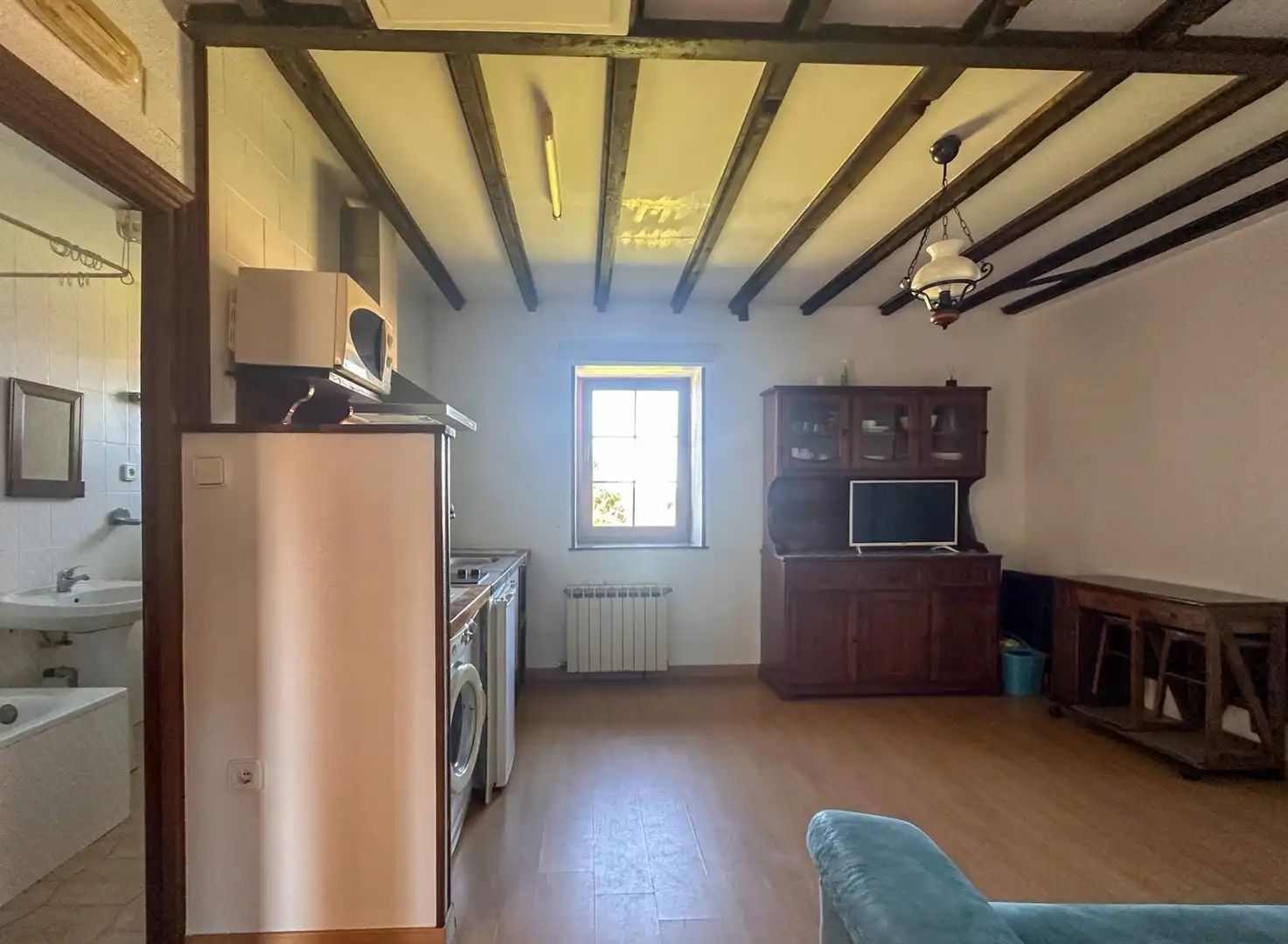 Cocina de Casa o chalet en venta en Alfoz de Lloredo con Calefacción, Jardín privado y Terraza