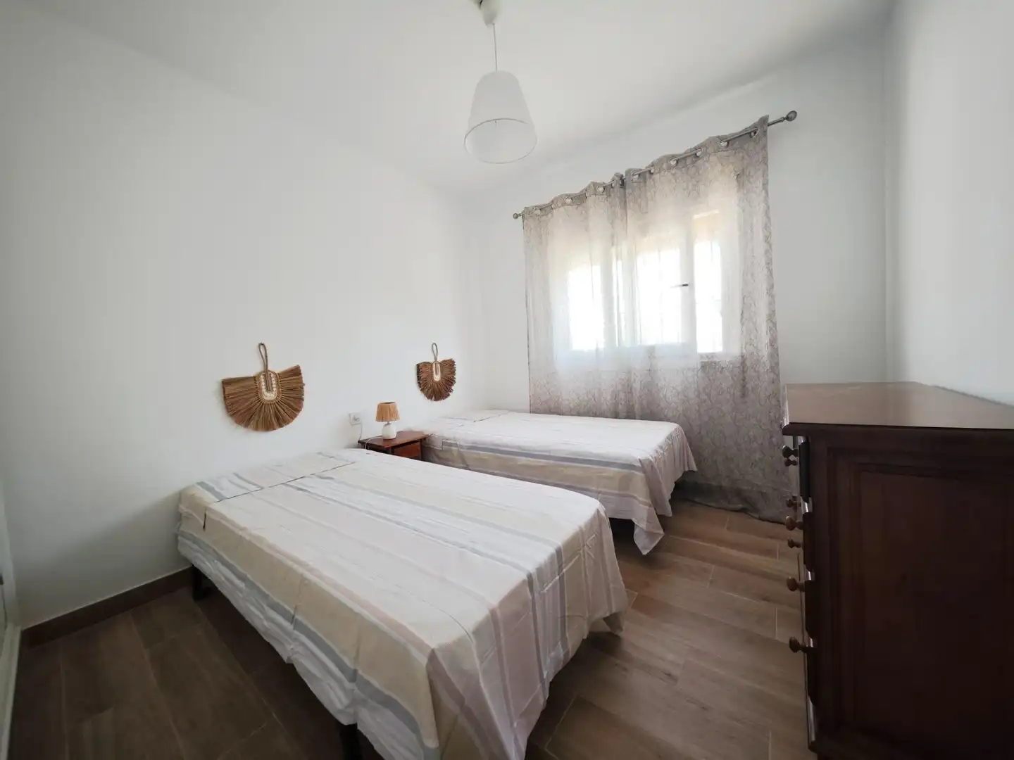 Schlafzimmer von Haus oder Chalet zur Miete in Alhaurín de la Torre mit Klimaanlage, Heizung und Privatgarten