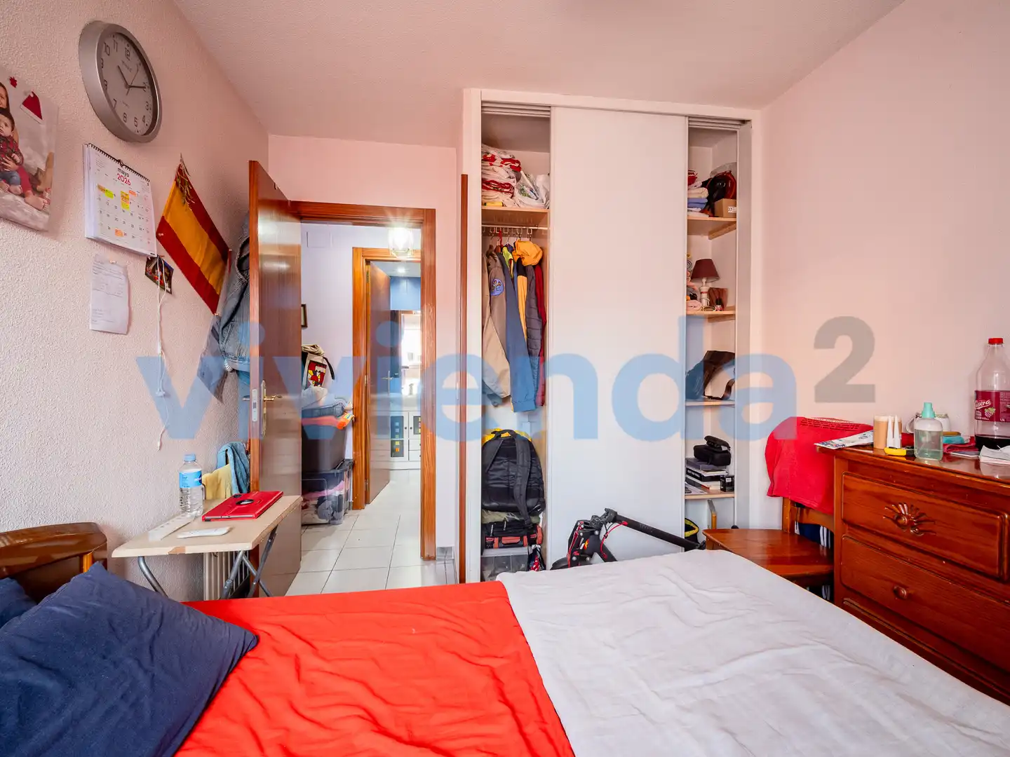 Bedroom of Flat for sale in Madrid  with Heating