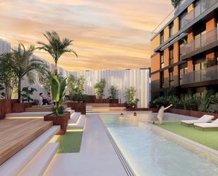 Piscina de Pis en venda en  Murcia Capital amb Aire condicionat, Jardí privat i Terrassa