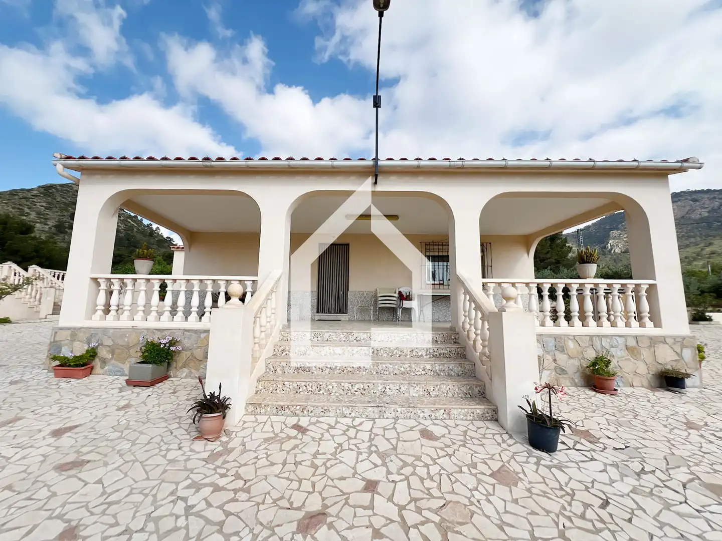Vista exterior de Casa o chalet en venta en Tibi con Jardín privado, Terraza y Trastero