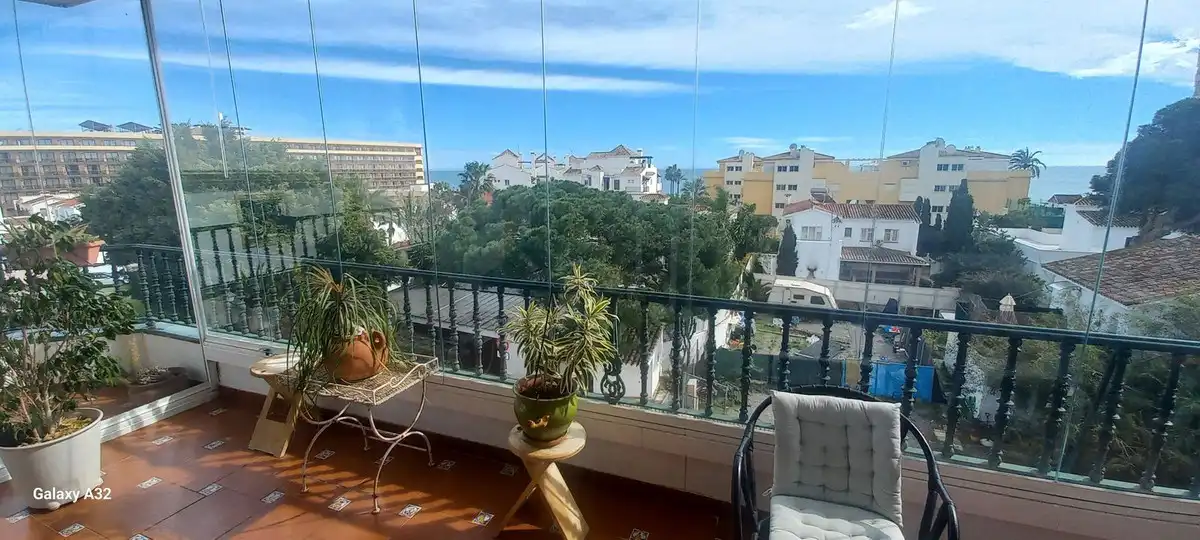 Terrassa de Apartament en venda en Mijas amb Aire condicionat, Calefacció i Terrassa