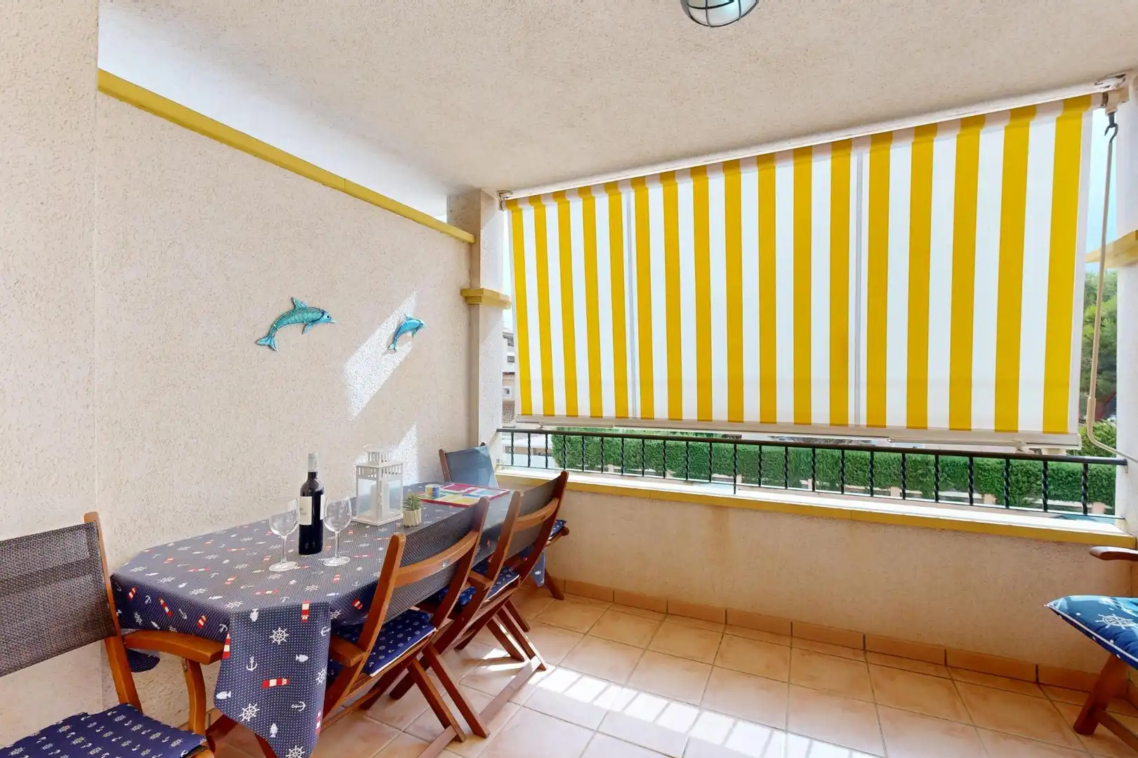 Terraza de Apartamento en venta en Cartagena con Aire acondicionado, Calefacción y Jardín privado