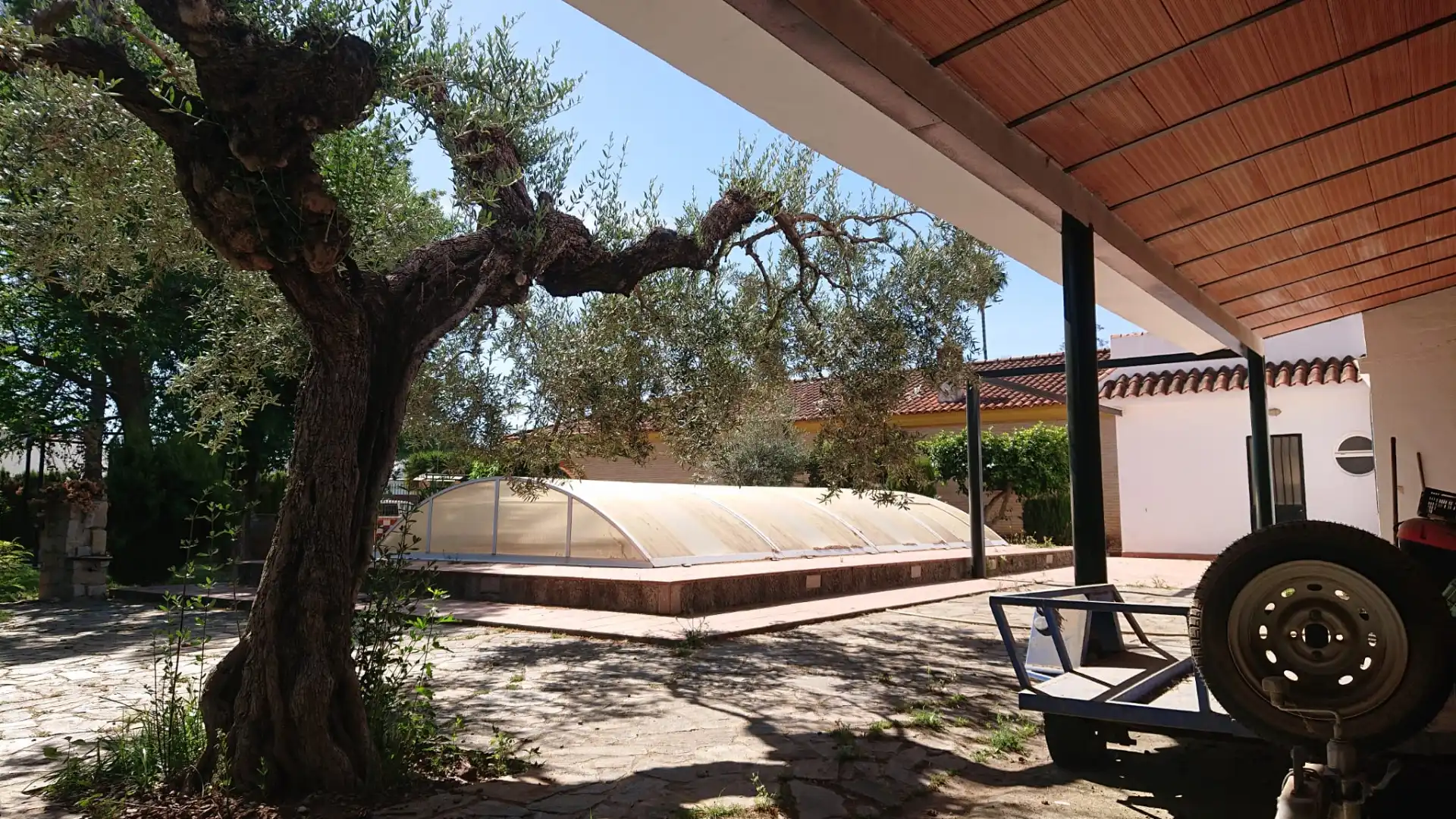 Terraza de Casa o chalet en venta en Espartinas con Aire acondicionado, Jardín privado y Terraza