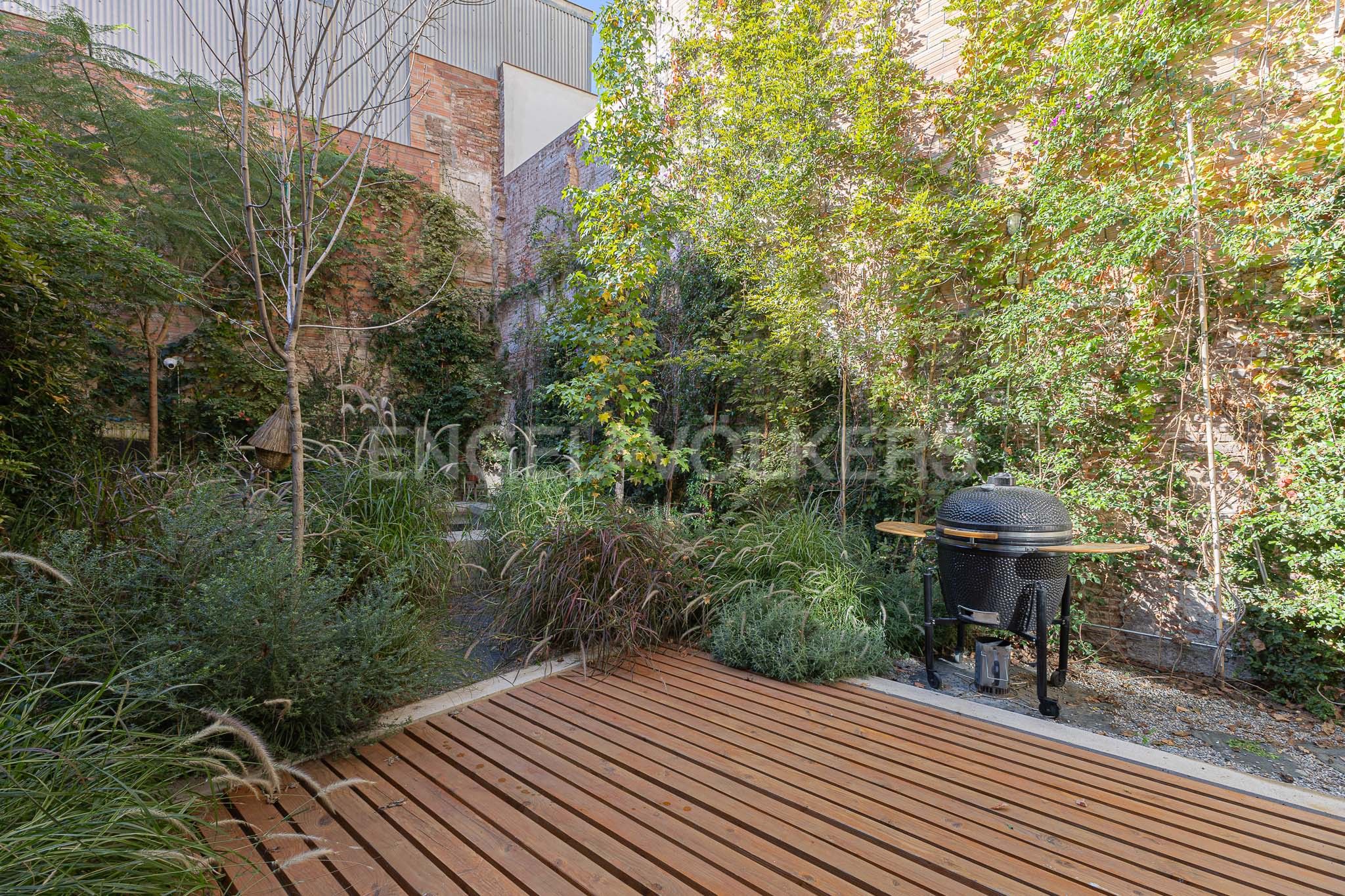 Terrassa de Casa o xalet de lloguer en  Barcelona Capital amb Aire condicionat, Calefacció i Jardí privat