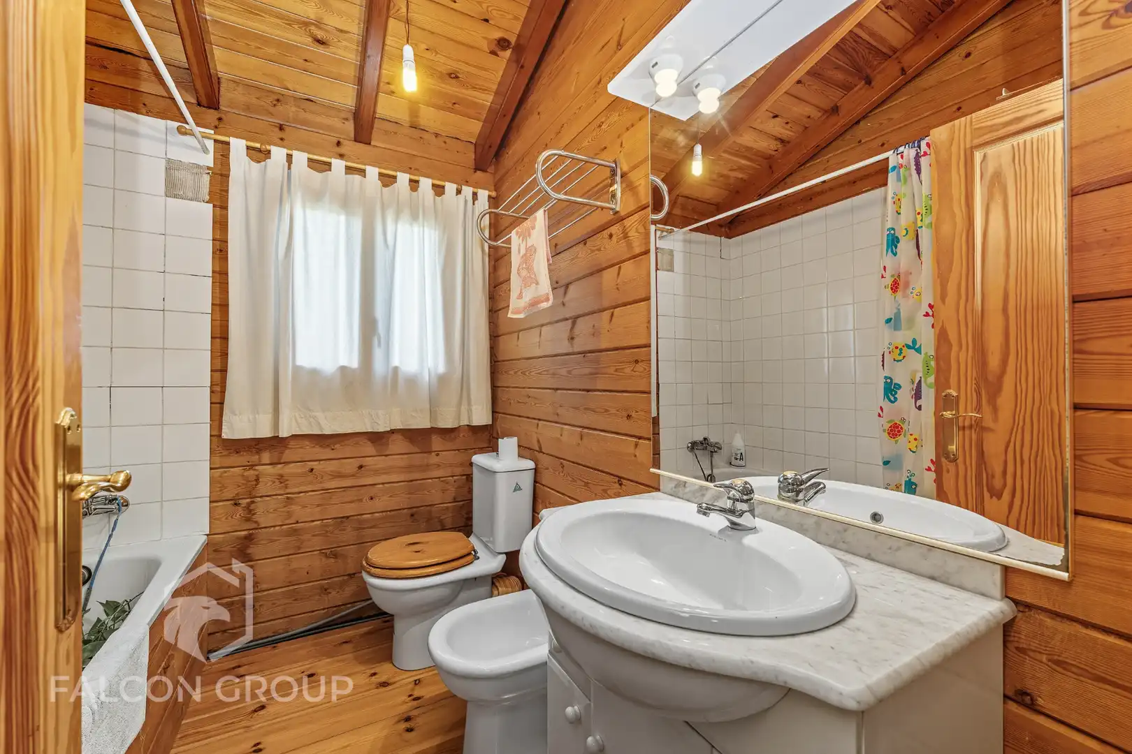 Bathroom of Houses for sale in Calafell  with Air Conditioner, Private garden and Terrace