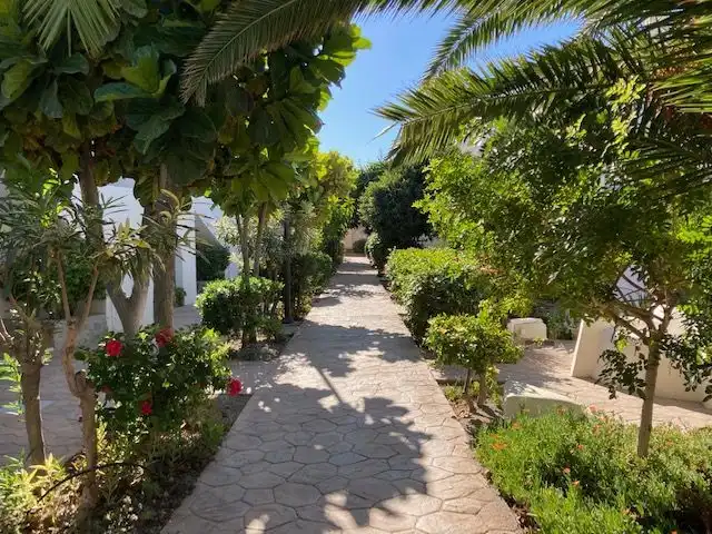 Jardín de Apartamento en venta en Roquetas de Mar con Aire acondicionado y Piscina comunitaria