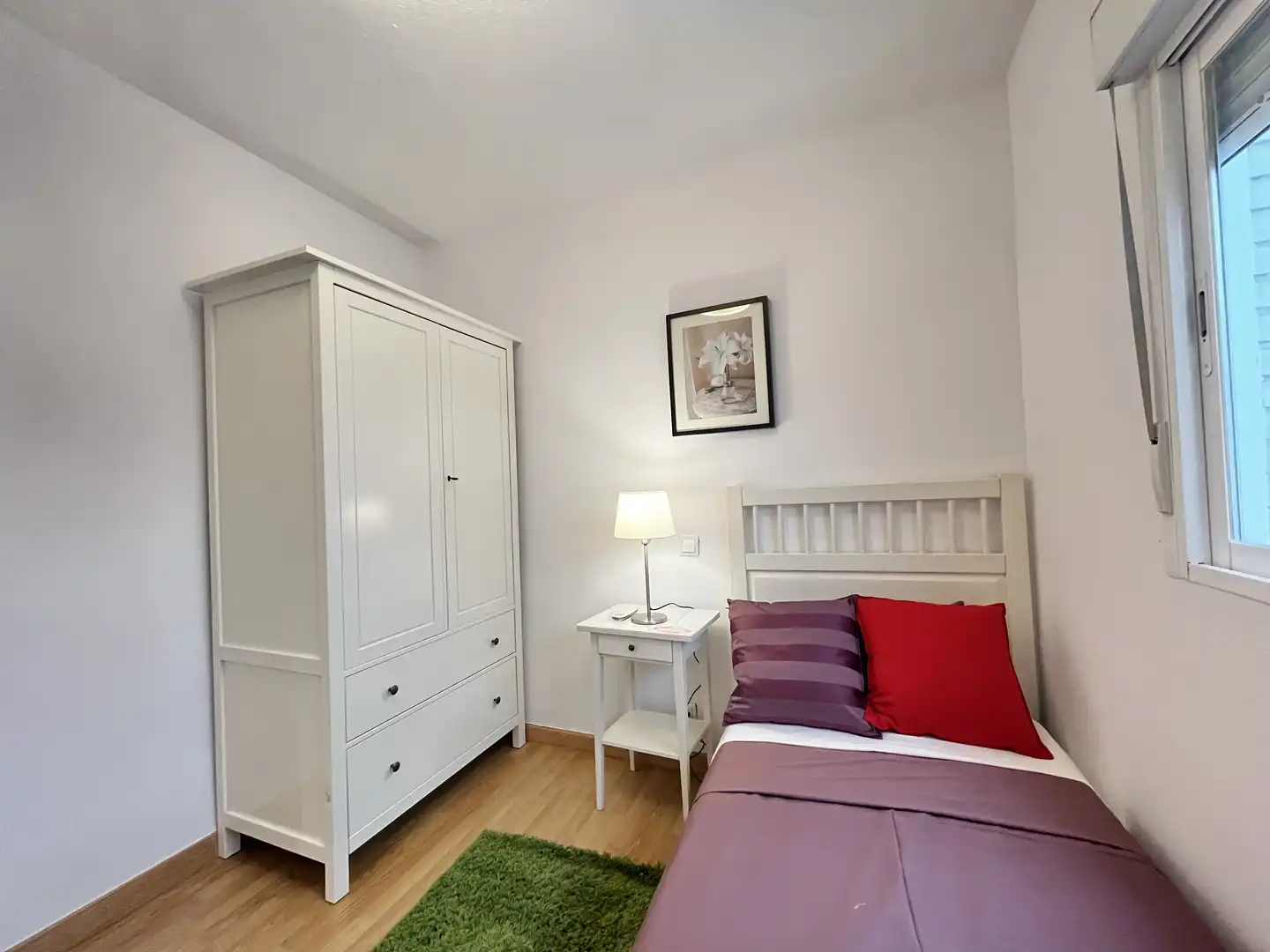 Habitación de Piso de alquiler en Madrid con Aire acondicionado, Terraza y Amueblado