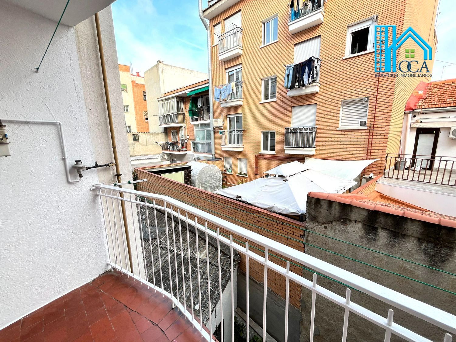 Balcony of Flat for sale in  Madrid Capital  with Air Conditioner and Terrace