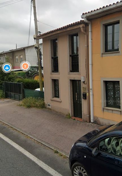 Exterior view of Single-family semi-detached to rent in Mugardos  with Heating, Private garden and Parquet flooring