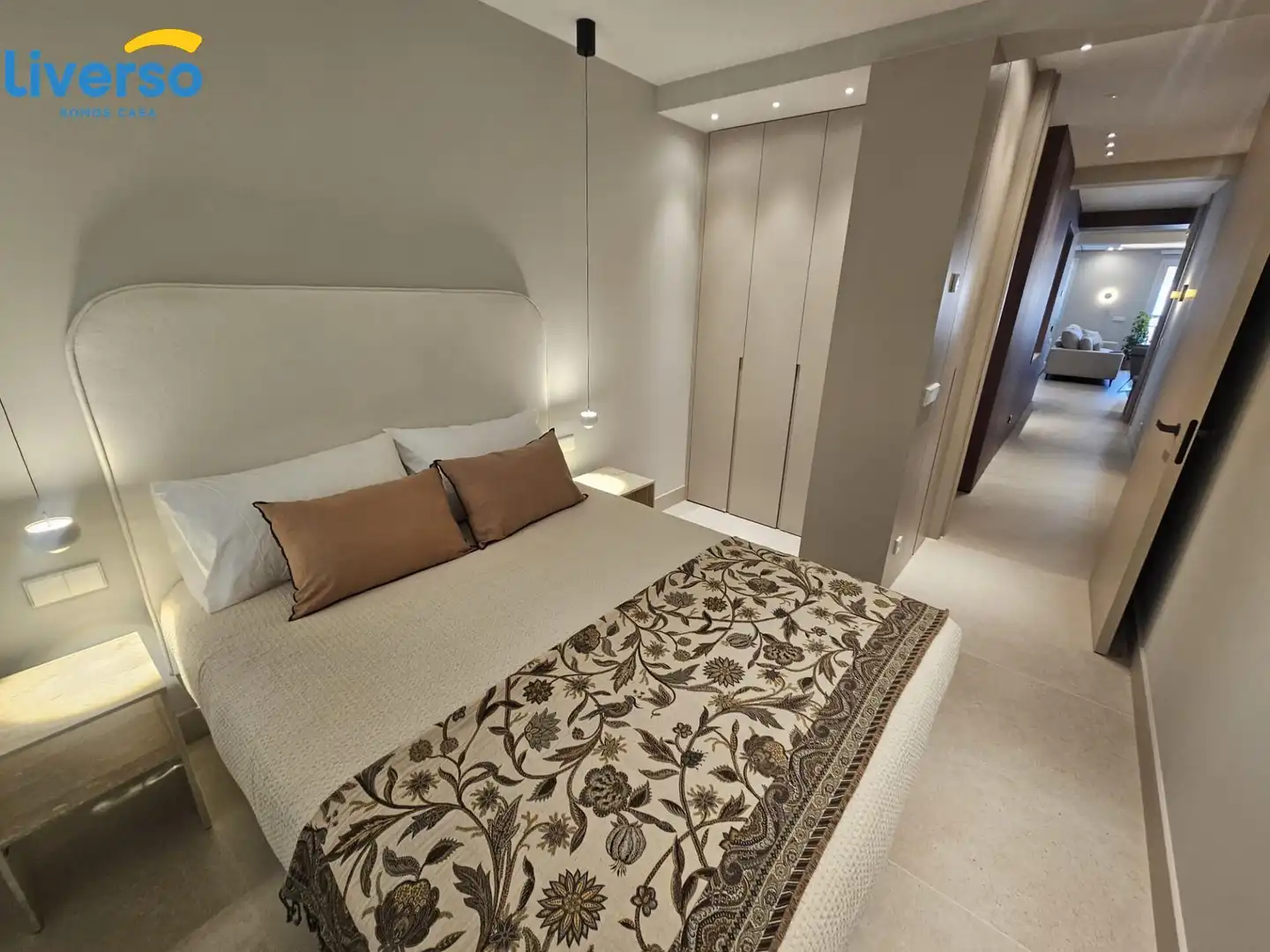 Bedroom of Flat for rent in Burgos  with Heating, Storage room and Furnished