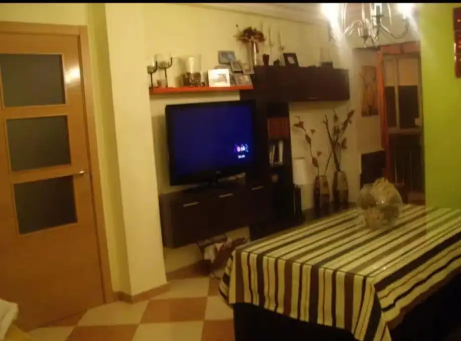 Sala d'estar de Pis en venda en Huelva amb Aire condicionat, Moblat i Balcó