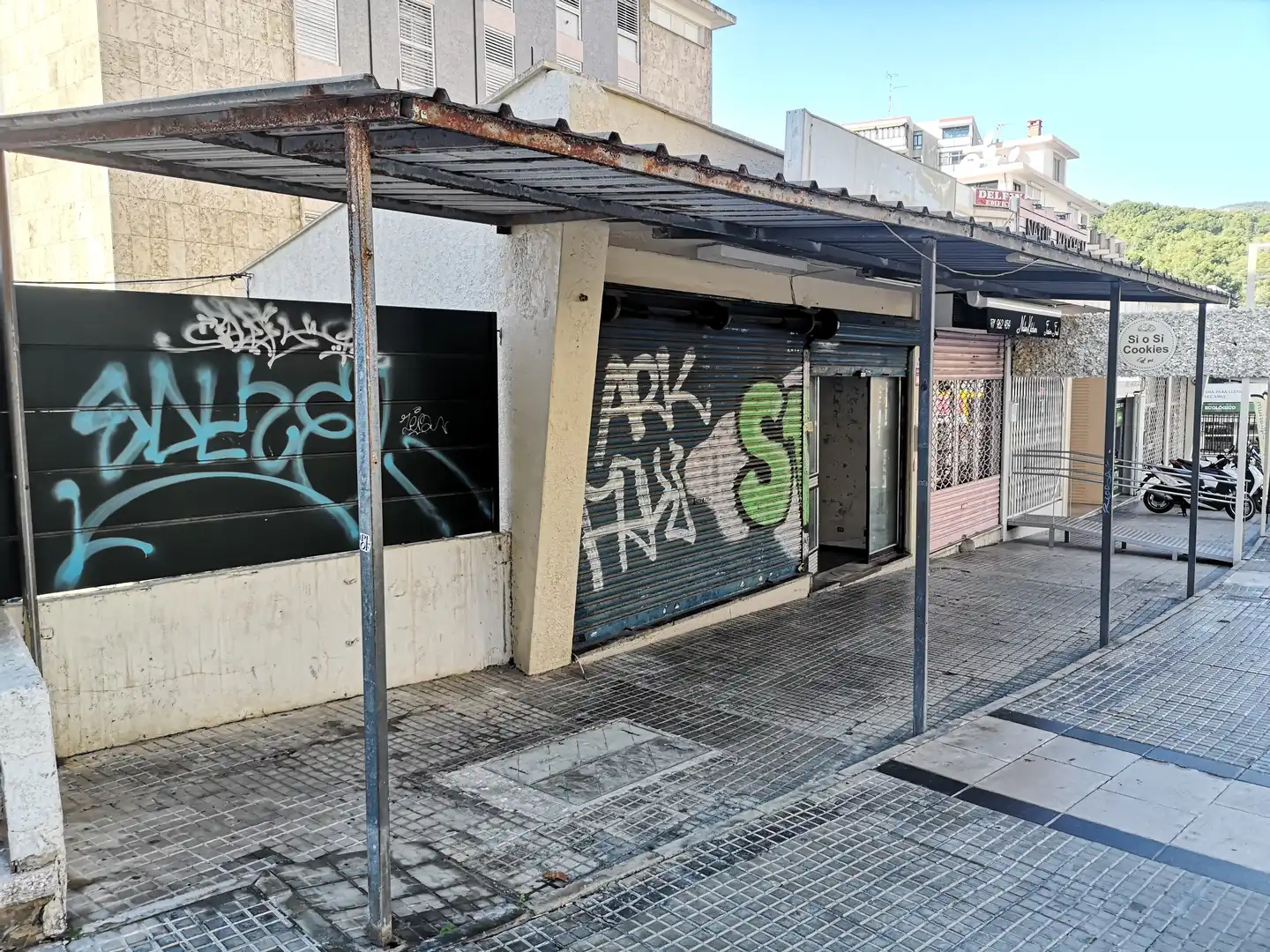 Außenansicht von Geschaftsraum zum Verkauf in  Palma de Mallorca mit Terrasse
