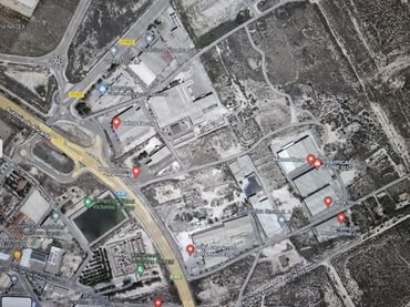 Terreno industrial en venta en Partidas de Alicante