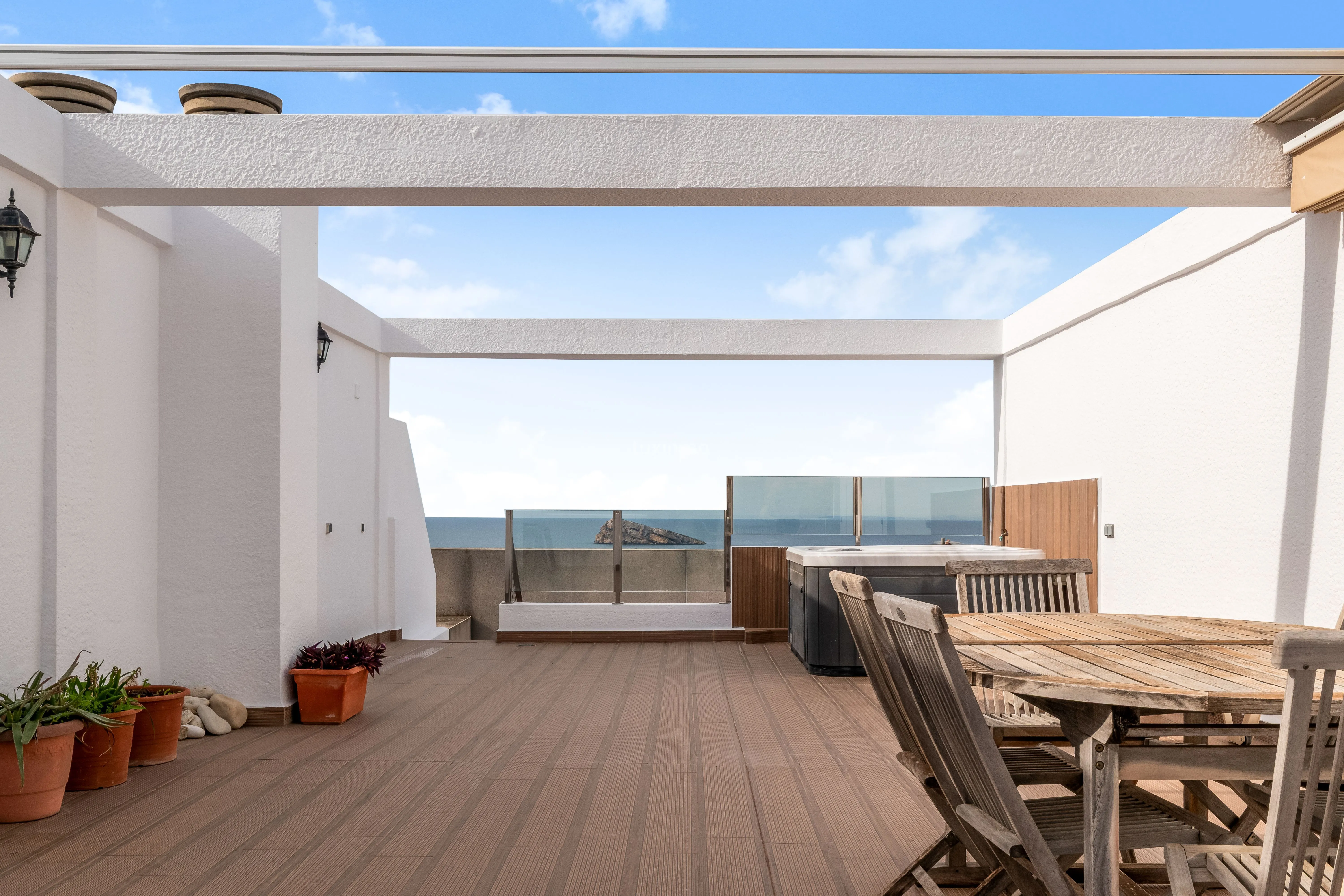 Terrace of Duplex for sale in Benidorm  with Air Conditioner, Heating and Terrace