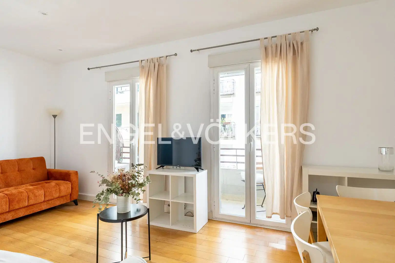 Terrasse von Wohnung zur Miete in Madrid mit Heizung, Möbliert und Balkon