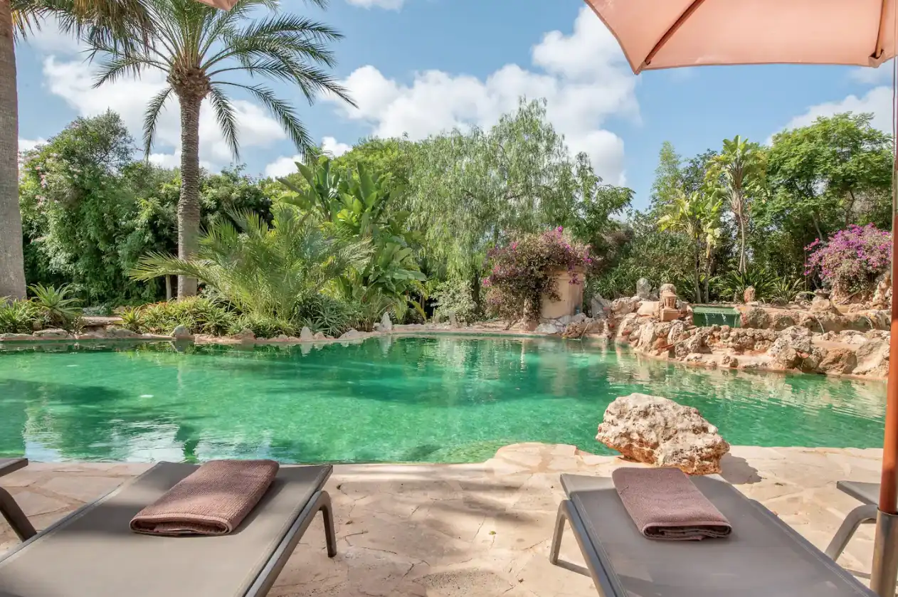 Piscina de Finca rústica en venda en Santanyí amb Calefacció, Terrassa i Traster