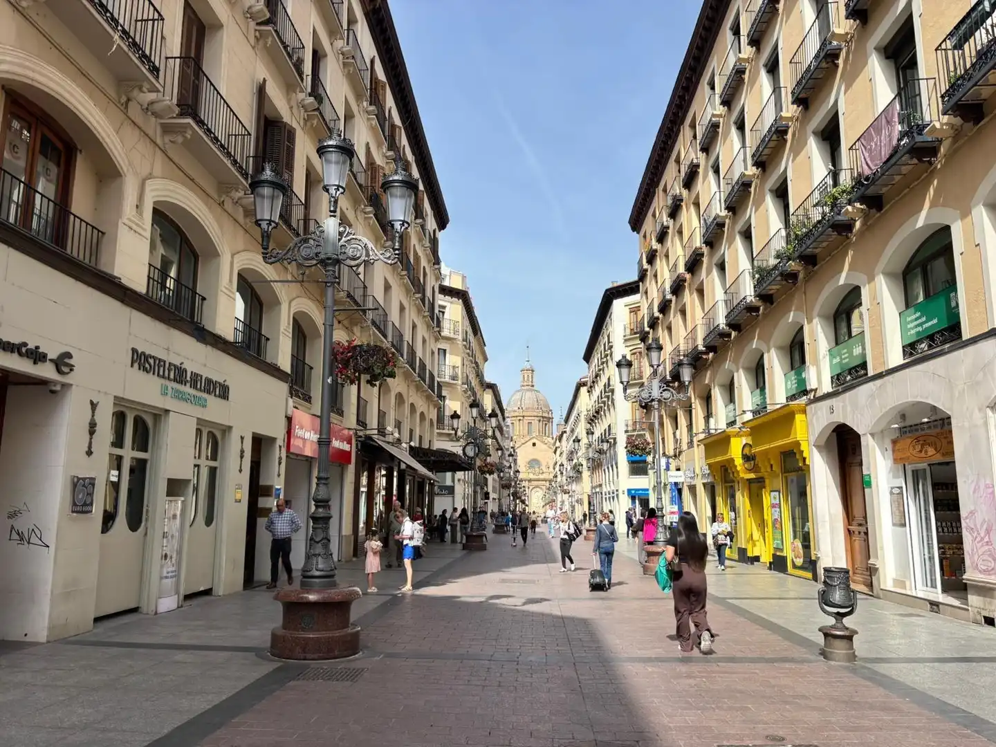 Vista exterior de Piso de alquiler en Zaragoza con Aire acondicionado, Calefacción y Amueblado