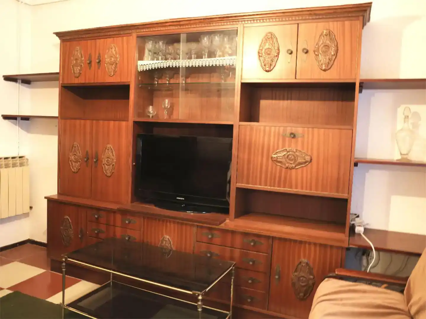 Sala d'estar de Casa adosada en venda en Miranda de Ebro amb Jardí privat, Parquet i Traster