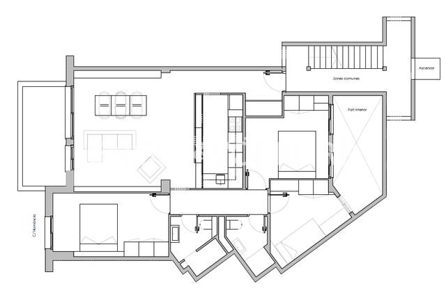 Apartamento en Venta en Barri de les Corts