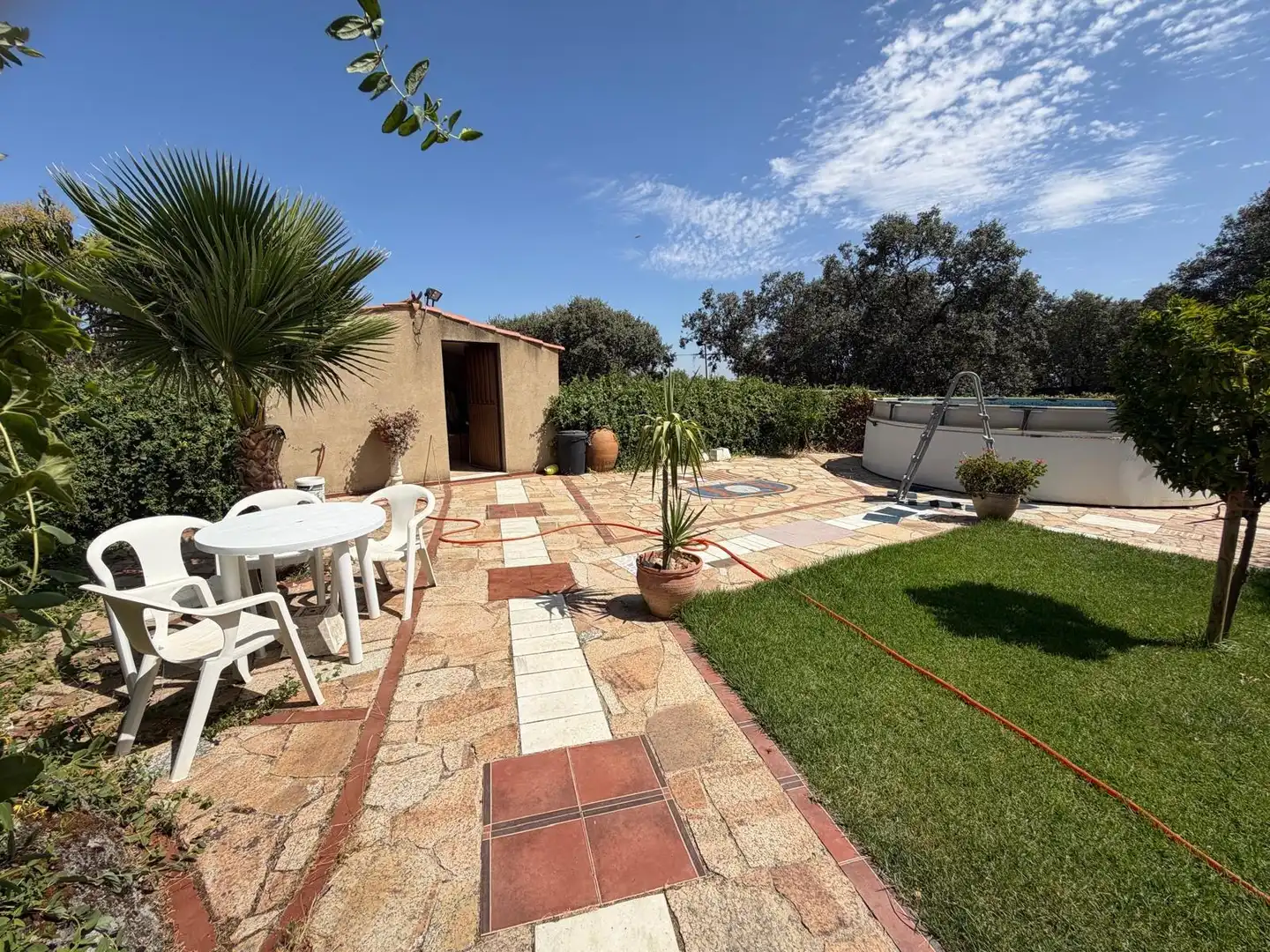 Terraza de Casa o chalet en venta en Casar de Cáceres con Aire acondicionado, Calefacción y Terraza