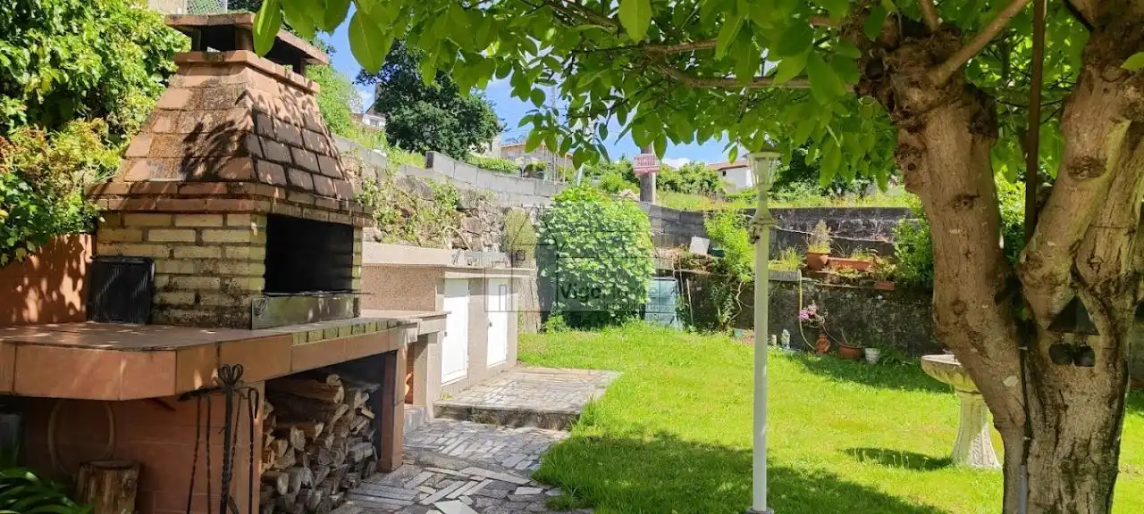 Jardín de Casa o chalet en venta en Moaña con Calefacción, Jardín privado y Trastero