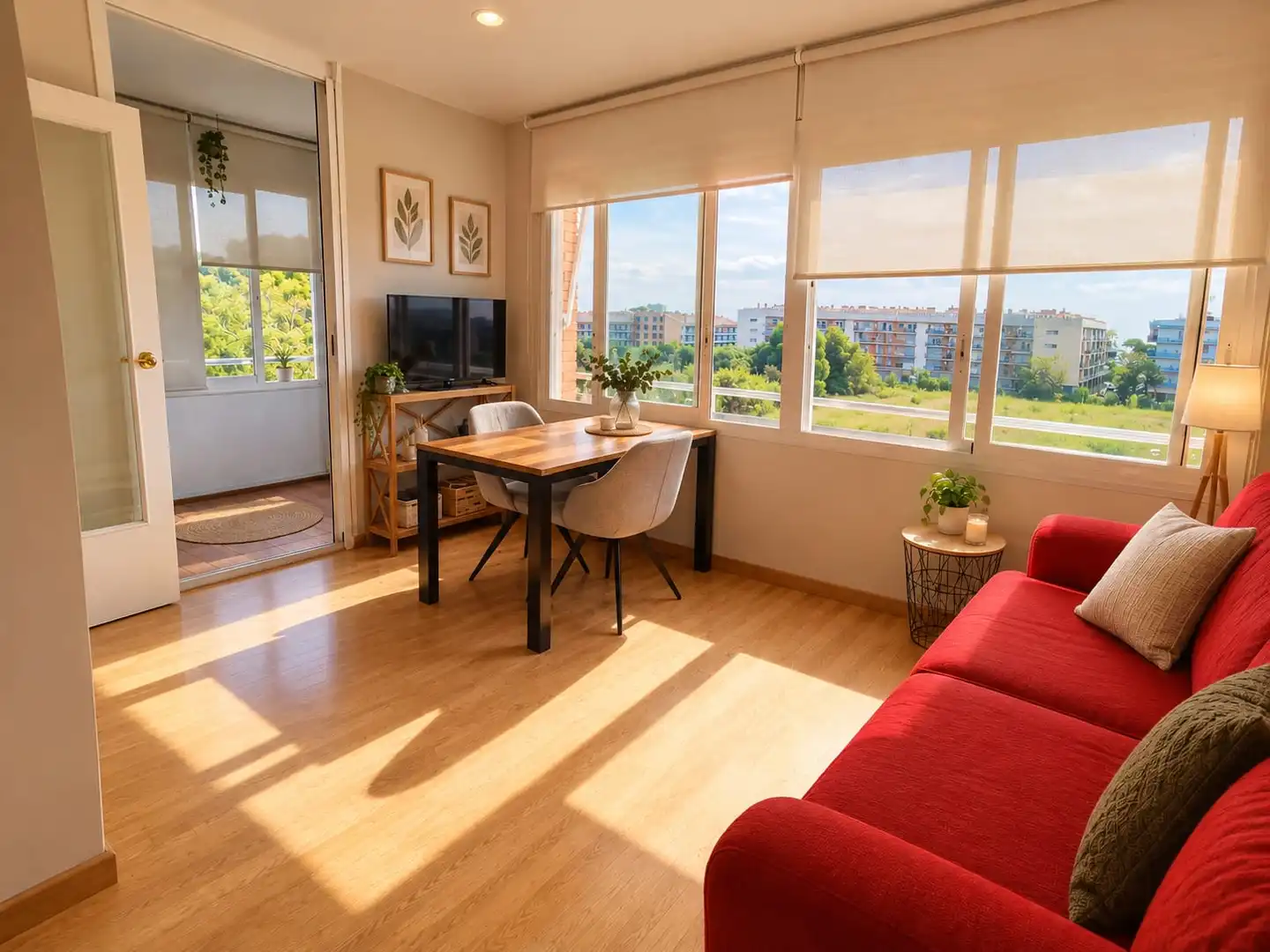 Sala d'estar de Pis en venda en Cambrils amb Aire condicionat, Calefacció i Parquet