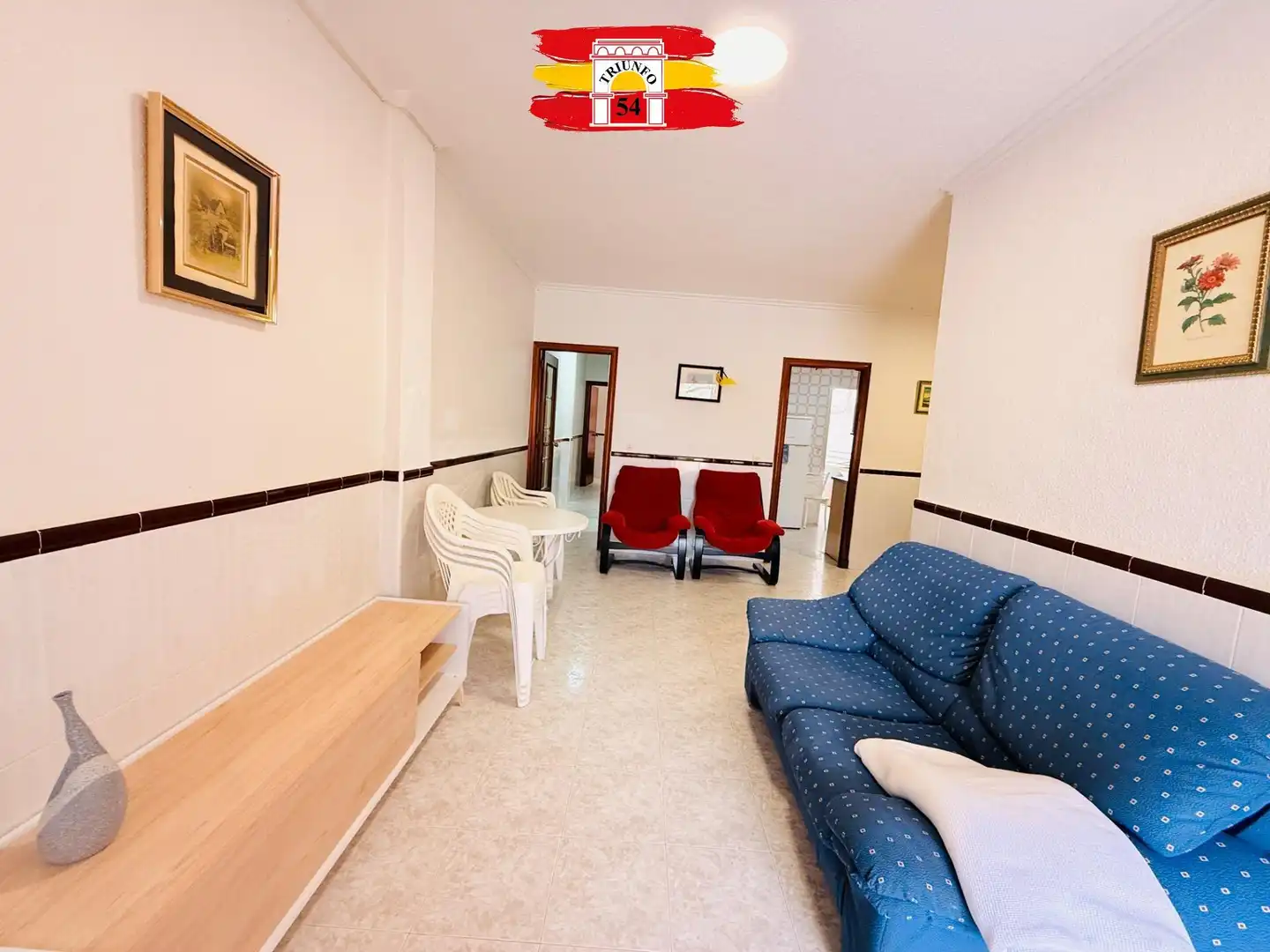 Sala de estar de Planta baja en venta en Pilar de la Horadada con Amueblado