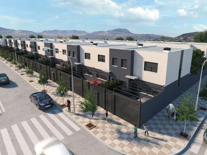Exterior view of Single-family semi-detached for sale in Pulianas  with Air Conditioner, Heating and Alarm