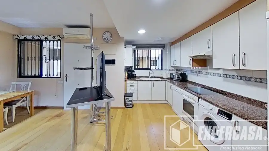 Cocina de Ático en venta en Beniparrell con Aire acondicionado, Parquet y Terraza