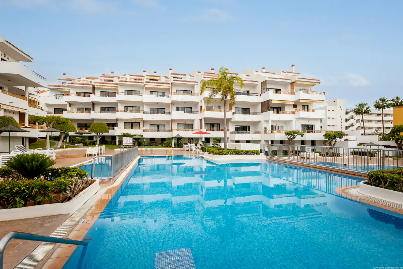 Piscina de Apartamento de alquiler en Arona con Aire acondicionado, Calefacción y Parquet