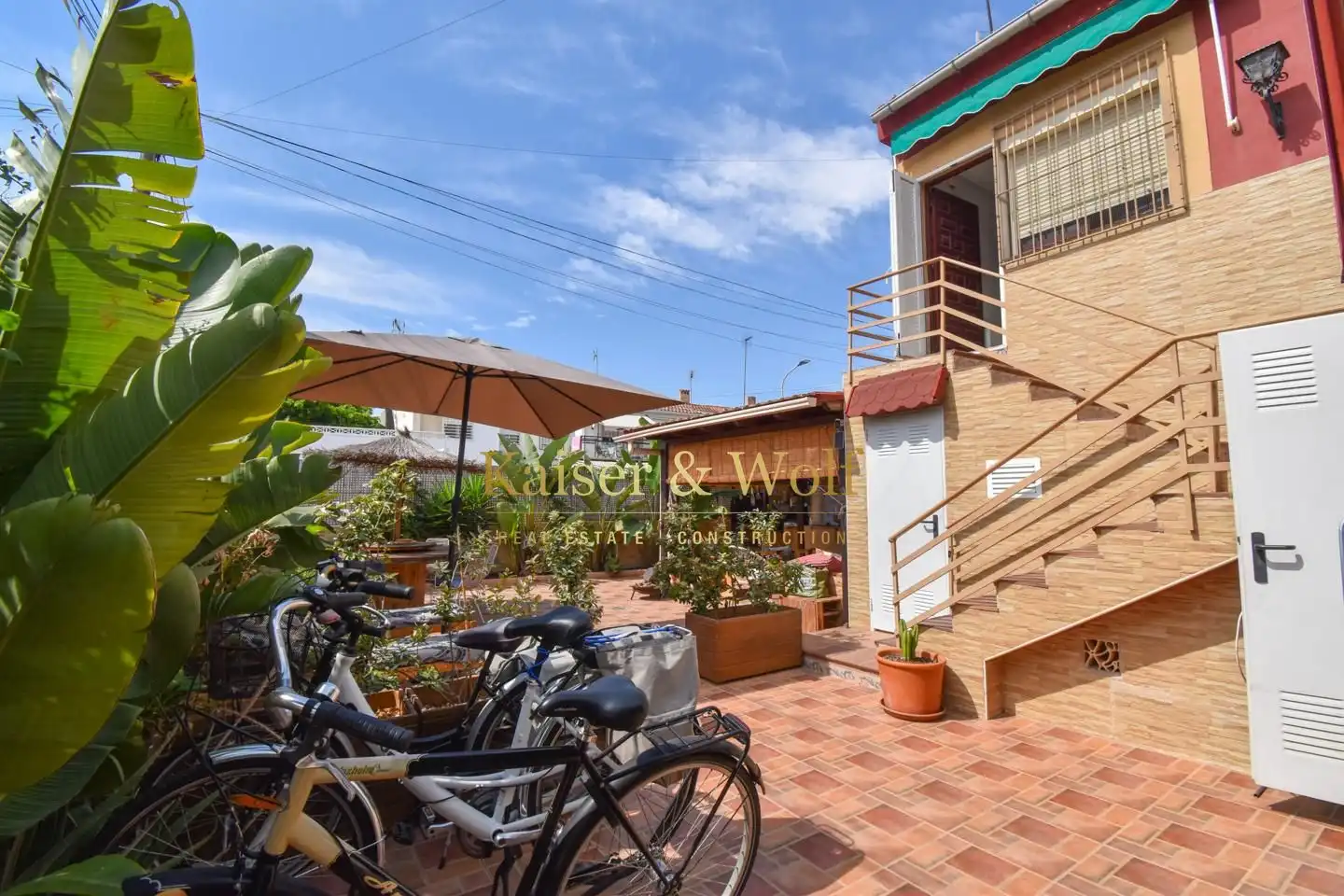 Terraza de Piso en venta en Santa Pola con Aire acondicionado, Jardín privado y Terraza