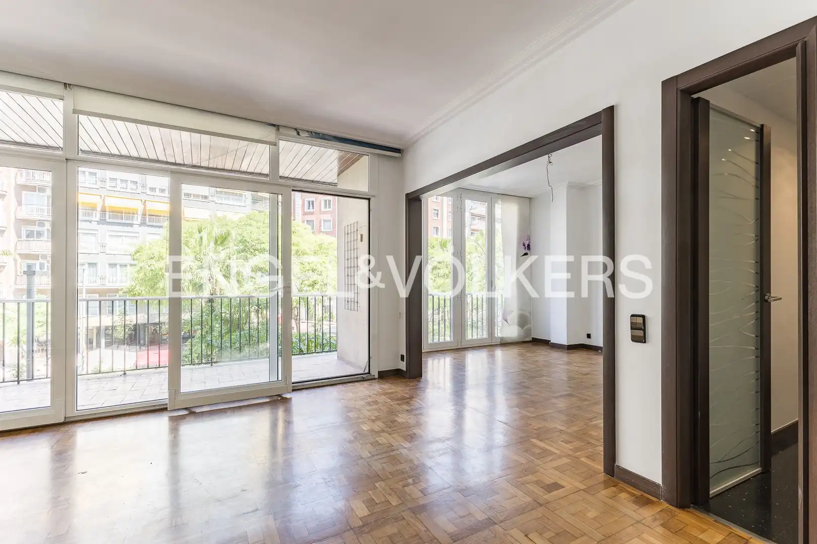 Exterior view of Flat for rent in Barcelona  with Air Conditioner, Heating and Parquet flooring