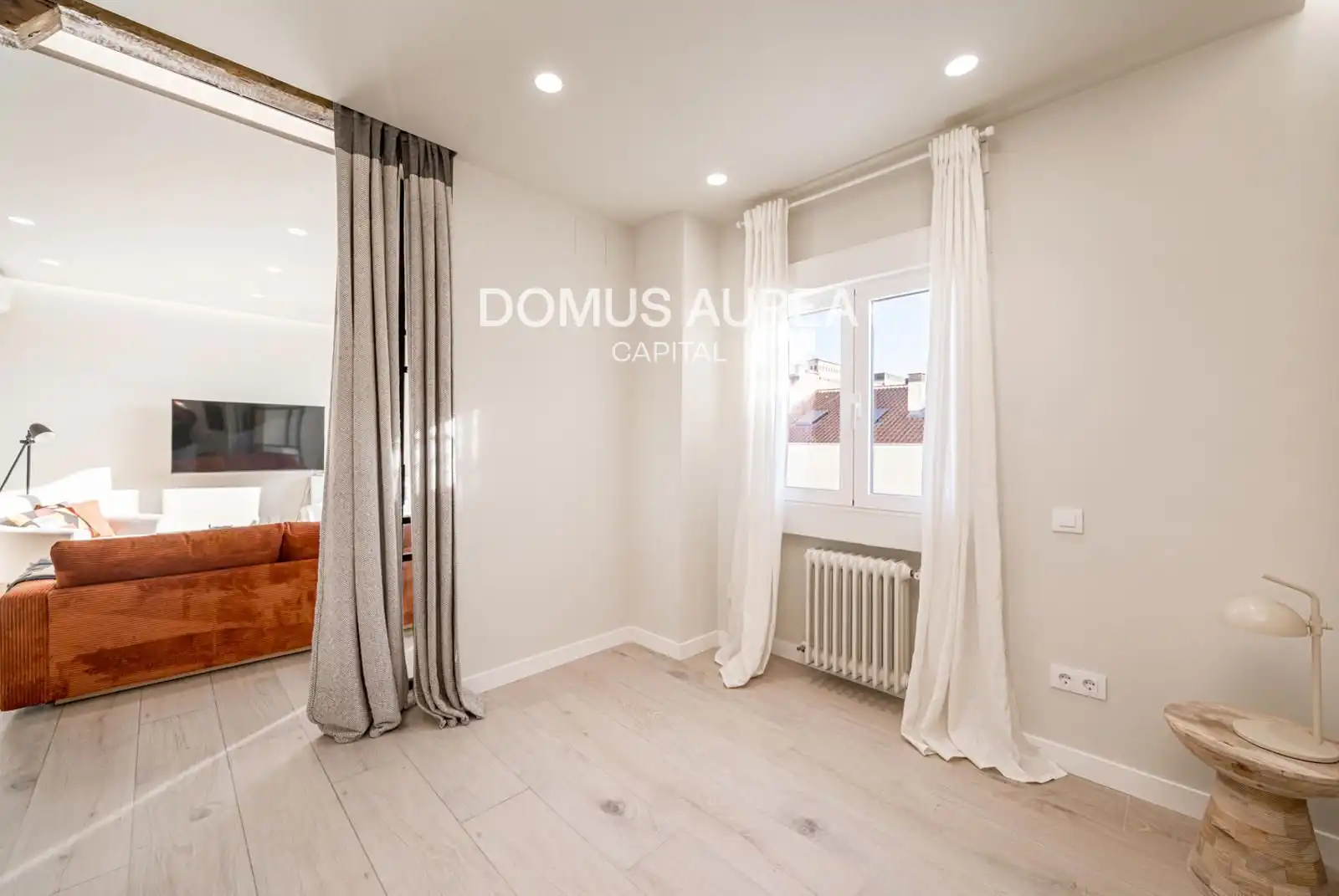 Bedroom of Attic for rent in Madrid  with Air Conditioner, Heating and Terrace