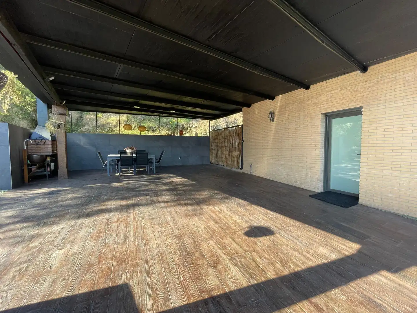 Terraza de Casa o chalet en venta en Fogars de la Selva con Aire acondicionado, Calefacción y Jardín privado