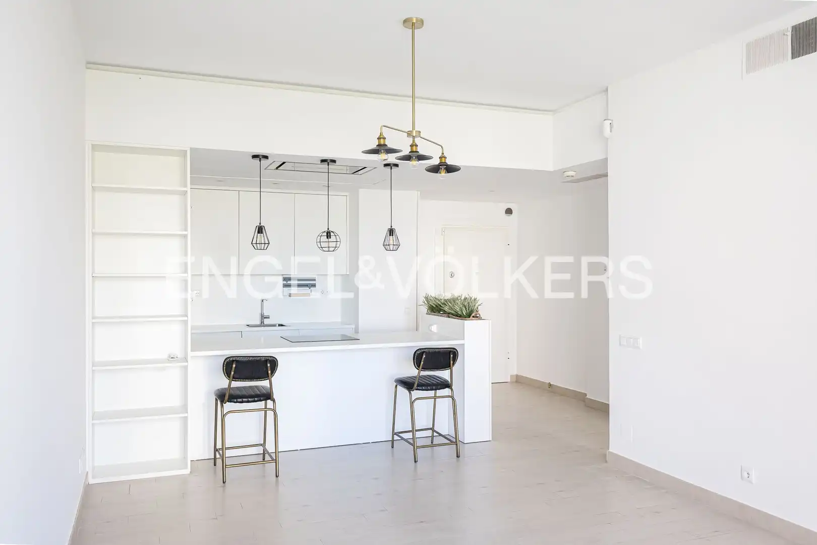 Cocina de Piso de alquiler en Madrid con Aire acondicionado y Calefacción