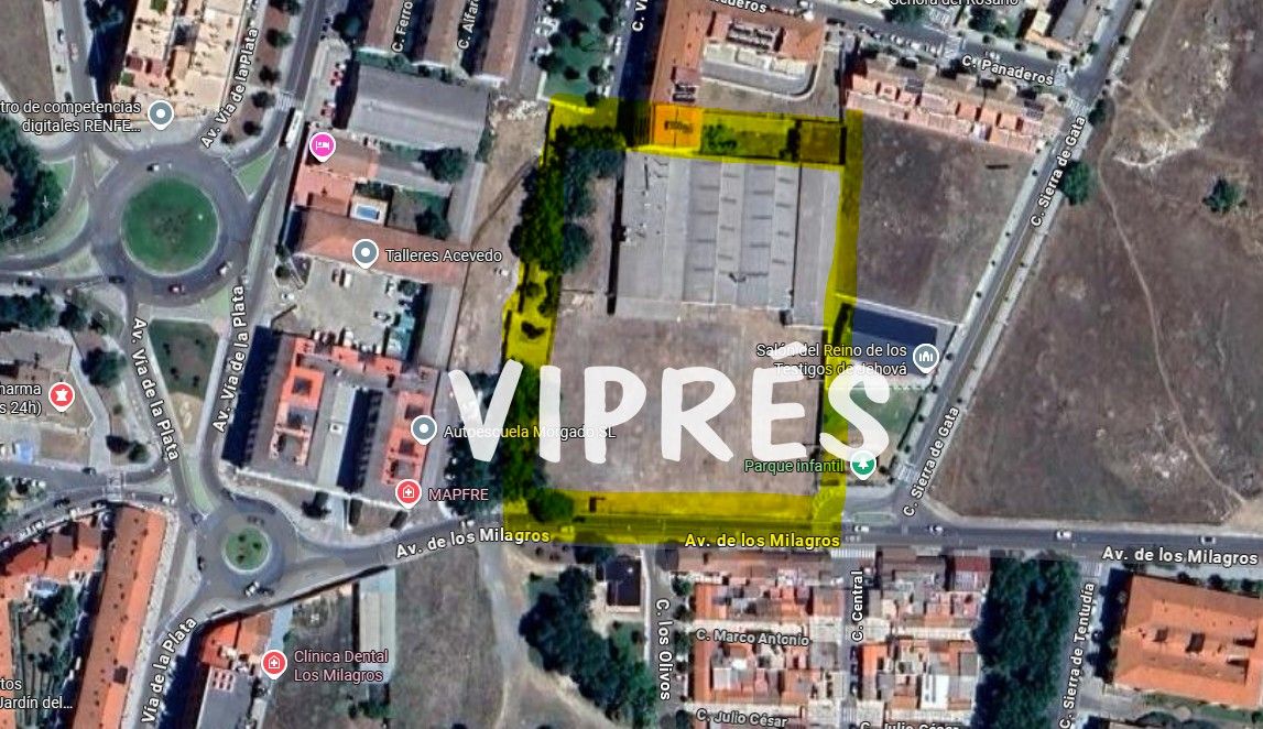 Vista exterior de Terreno industrial en venta en Mérida