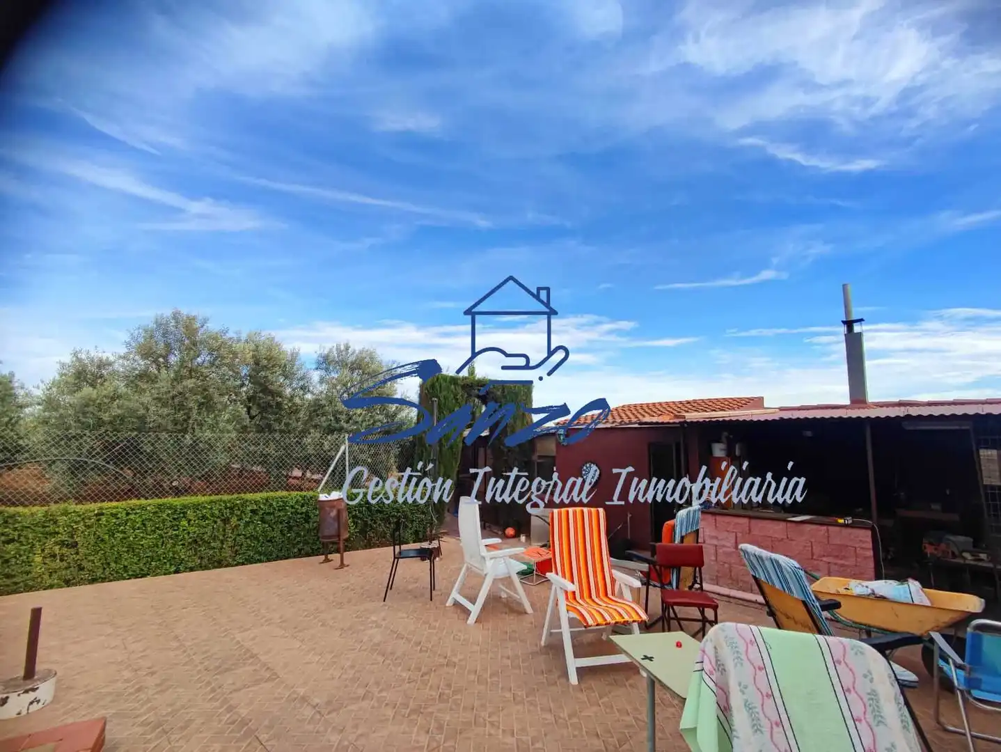 Terraza de Finca rústica en venta en Antequera con Aire acondicionado, Jardín privado y Trastero