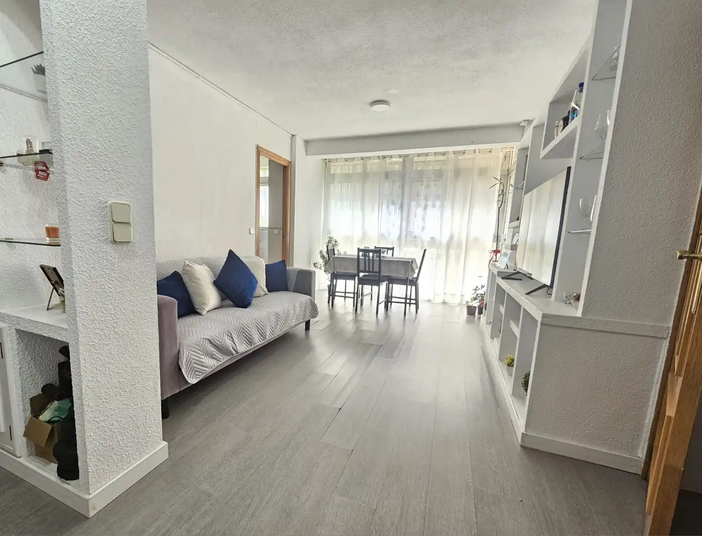 Wohnzimmer von Wohnung zum Verkauf in Alcobendas mit Heizung, Terrasse und Abstellraum