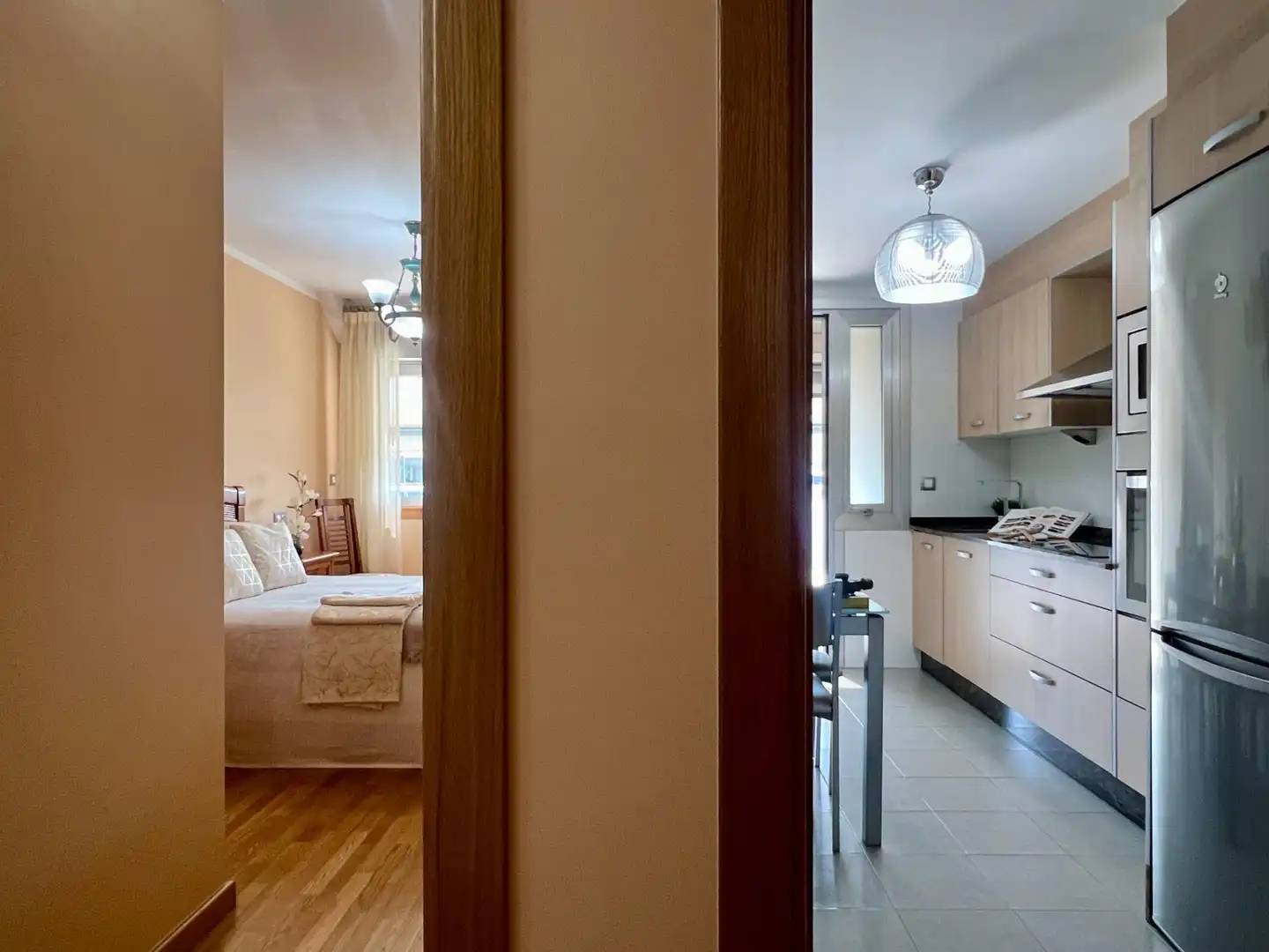 Bedroom of Flat for sale in Cambre   with Heating, Terrace and Storage room