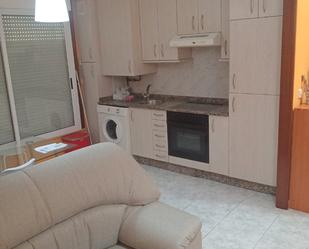 Kitchen of Apartment to rent in Santiago de Compostela   with Heating, Furnished and Oven