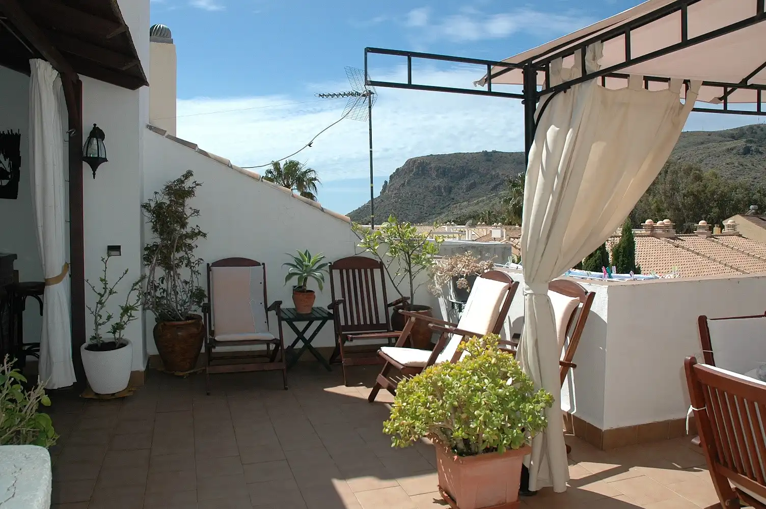 Terrasse von Dachboden zum Verkauf in La Unión mit Klimaanlage, Heizung und Terrasse