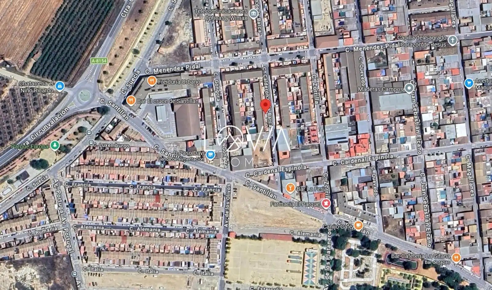 Vista exterior de Casa adosada en venta en Pilas