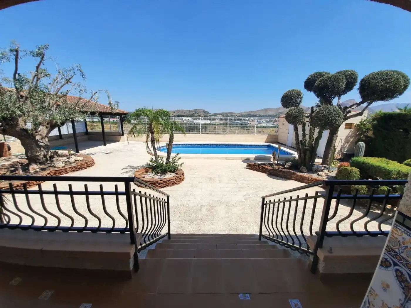 Piscina de Casa o chalet de alquiler en  Murcia Capital con Aire acondicionado, Jardín privado y Parquet