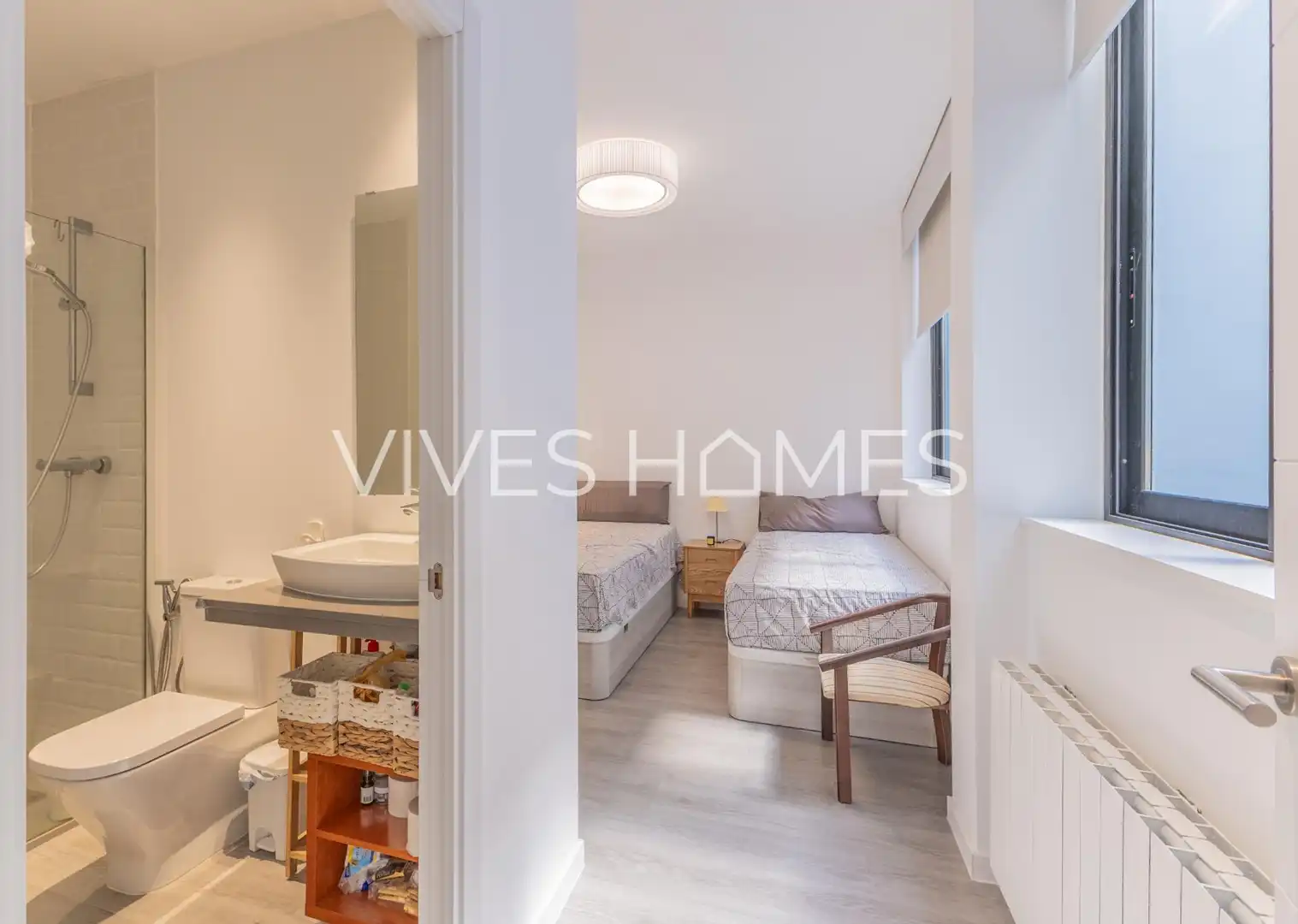 Bedroom of Houses for sale in Caldes d'Estrac  with Air Conditioner, Heating and Private garden