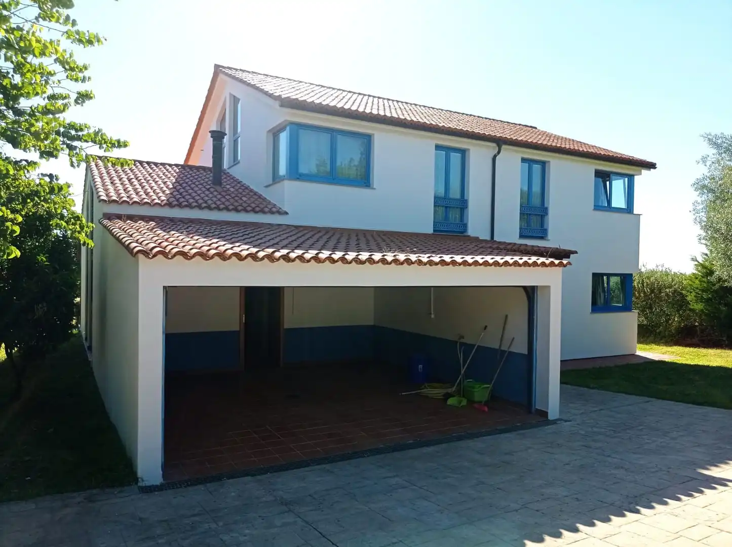Exterior view of Houses for sale in Miño  with Heating, Parquet flooring and Storage room