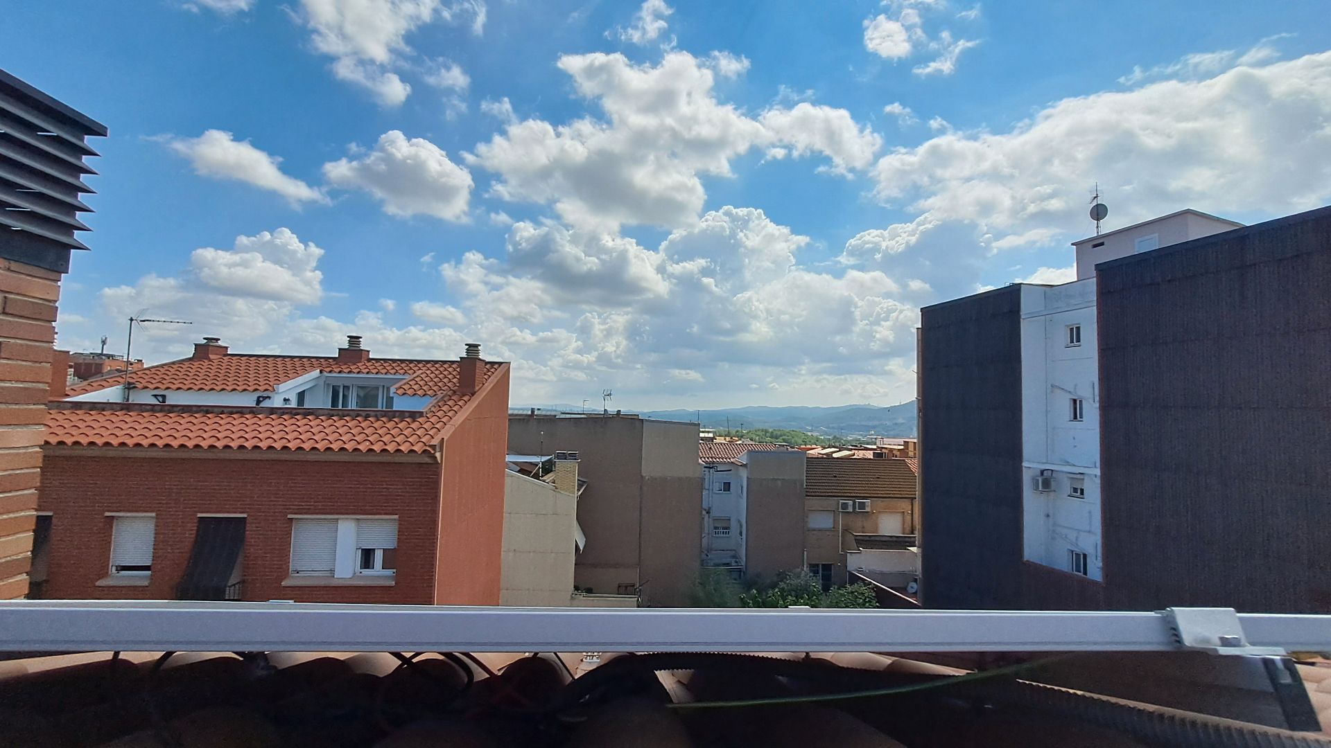 Exterior view of Single-family semi-detached for sale in Castellbisbal  with Air Conditioner, Heating and Parquet flooring